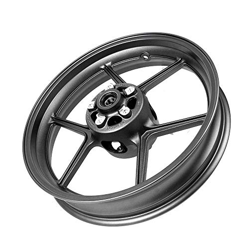 Three T Motorcycle Front Wheel Rim Hub Aluminum Alloy for Kawasaki Ninja ZX10R 2004-2005, ER-6N 2006-2018, Z1000 2014-2018