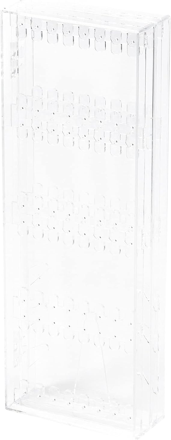 Compactor Vertical Jewellery Holder Stand, Transparent, Polystyrene