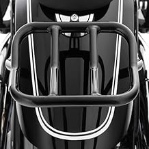 Motorcycle Rear Luggage Rack Compatible with B.M.W R18 R 18 2020 2021 2022 2023 2024 R18 Classic 21-24 Rear Solo Seat Fender Shelf Top Case Cargo Carrier Support Holder (Black)