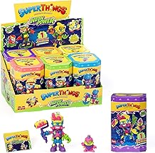 SUPERTHINGS Neon Power Series, Complete Collection of All 6 Kazoom Kids, Each Kazoom Kid  with 1 SuperThing and 1 Combat Accessory